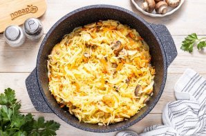 Солянка с шампиньонами на зиму Солянка с шампиньонами на зиму