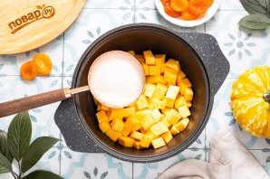 Варенье из тыквы с курагой