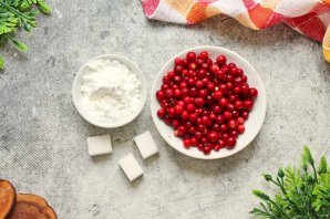 Кисель из брусники