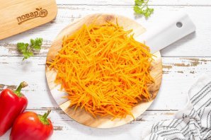 Перец, квашеный с капустой