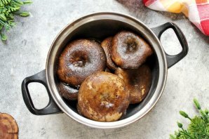 Суп с груздями Суп с груздями