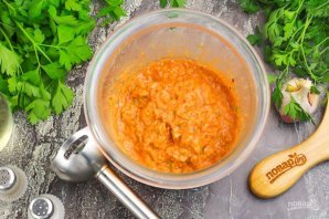 Кабачковая икра в аэрогриле