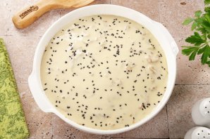 Заливной пирог с капустой Заливной пирог с капустой