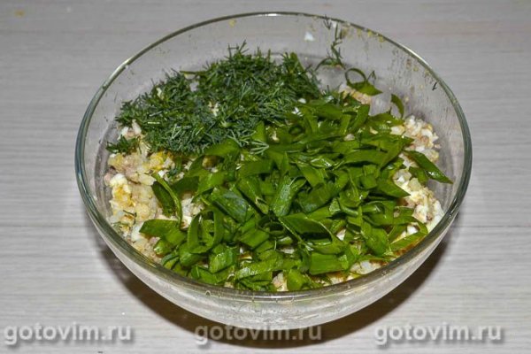 Салат из печени налима с рисом и яйцом Салат из печени налима с рисом и яйцом