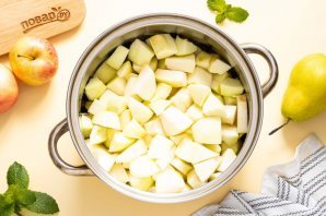 Грушево-яблочное пюре