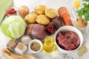 Борщ в мультиварке