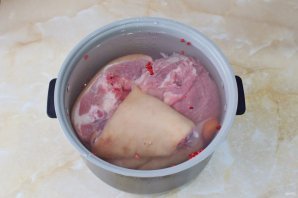 Холодец в мультиварке