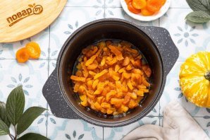 Варенье из тыквы с курагой