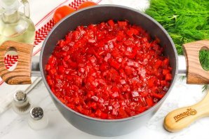 Борщевая заправка на зиму (вкусная)