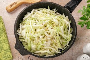 Заливной пирог с капустой Заливной пирог с капустой