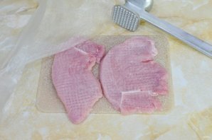 Отбивные из индейки с сыром