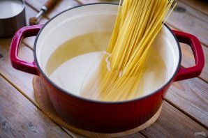 Паста с лимоном и сливками