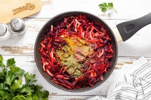 Борщ без мяса