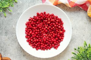 Кисель из брусники