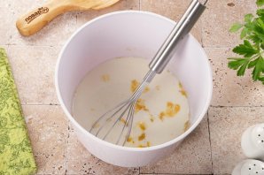 Заливной пирог с капустой Заливной пирог с капустой