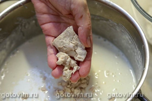 Дрожжевые блины на кефире