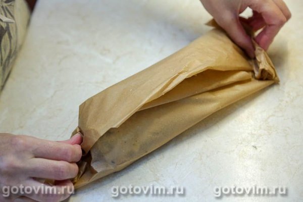 Скумбрия с чесночным маслом в микроволновке