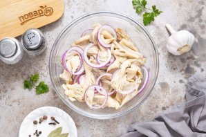 Маринованные вешенки (быстрый рецепт) Маринованные вешенки (быстрый рецепт)