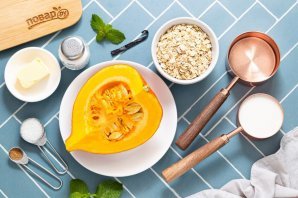 Овсянка с тыквой