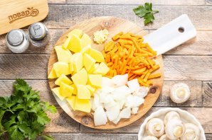 Суп из свежих шампиньонов