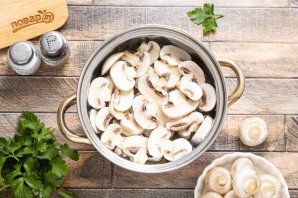 Суп из свежих шампиньонов