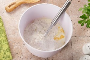 Заливной пирог с капустой Заливной пирог с капустой