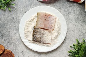 Кефаль жареная Кефаль жареная