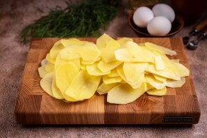 Фарш с картошкой в духовке