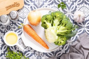 Брокколи с морковью