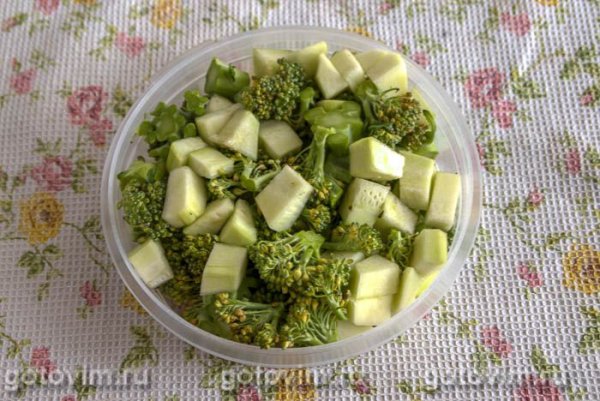 Заморозка кабачков с брокколи Заморозка кабачков с брокколи