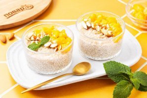 Пудинг из киноа на кокосовом молоке Пудинг из киноа на кокосовом молоке