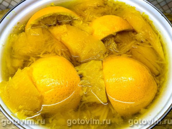 Тыквенный сок с апельсином на зиму