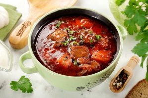 Борщ в мультиварке