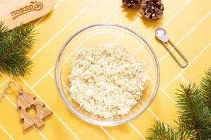 Вегетарианский салат в виде лошади