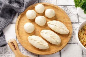 Печеные пирожки на кефире Печеные пирожки на кефире