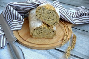 Бездрожжевой хлеб из цельнозерновой муки