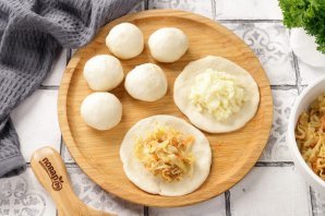 Печеные пирожки на кефире Печеные пирожки на кефире