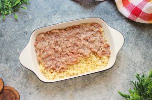 Макаронная запеканка с фаршем Макаронная запеканка с фаршем