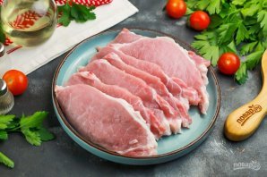 Отбивные из свинины в кляре Отбивные из свинины в кляре