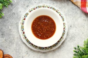 Новогодний салат с креветками