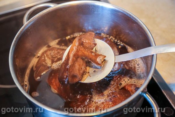 Бефстроганов из говядины с грибами