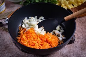 Суп с рыбными консервами Суп с рыбными консервами