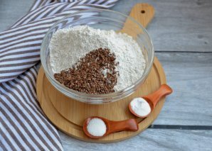 Бездрожжевой хлеб из цельнозерновой муки