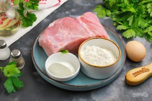Отбивные из свинины в кляре Отбивные из свинины в кляре