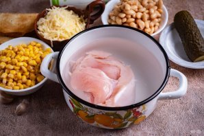 Белковый салат Белковый салат