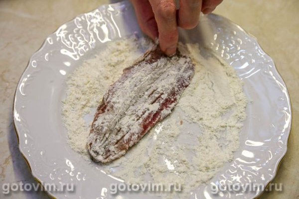 Филе иваси в картофельном кляре Филе иваси в картофельном кляре