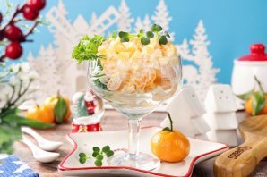Салат "Мандариновый шок"