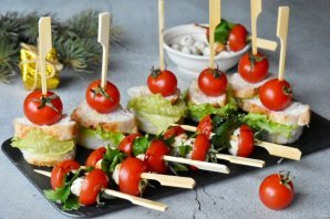 Канапе на Новый год