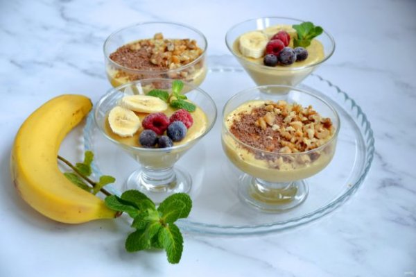 Банановое желе Банановое желе