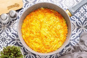 Рис с морковью и луком